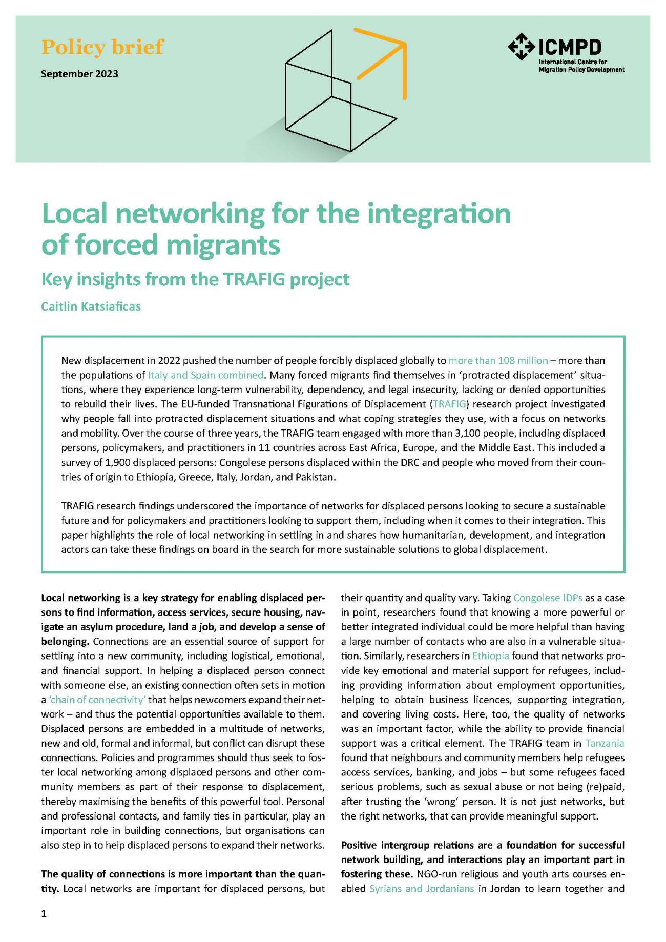 Local networking for the integration of forced migrants Policy Brief_Page_1.jpg