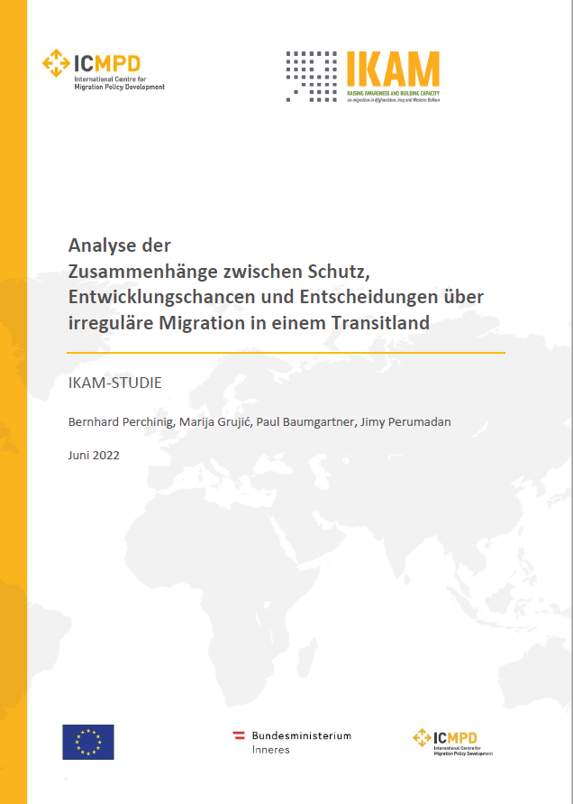 Analyse der Zusammenhänge zwischen Schutz, Entwicklungschancen und Entscheidungen über irreguläre Migration in einem Transitland