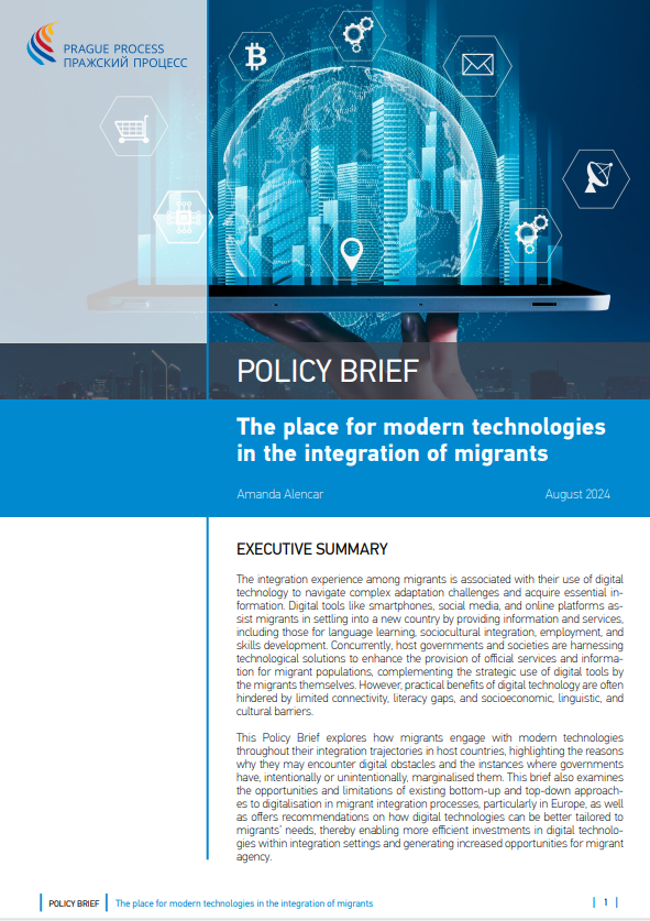 The place for modern technologies in the integration of migrants