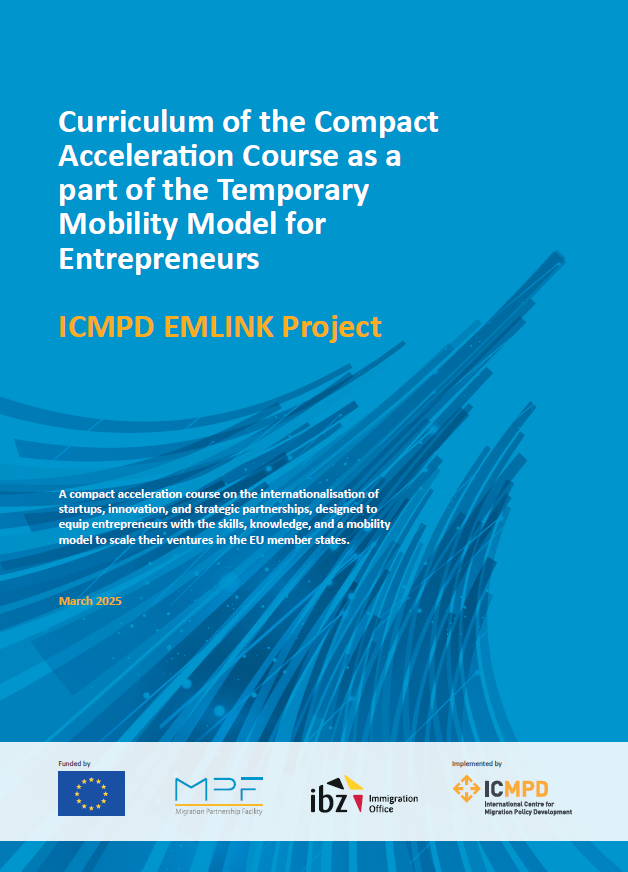 Curriculum of the Compact Acceleration Course as a part of the Temporary Mobility Model for Entrepreneurs