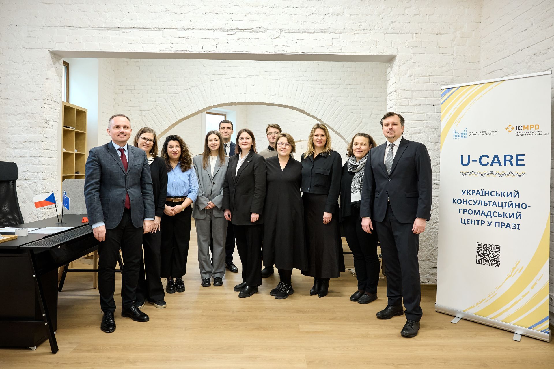 ICMPD opens Ukrainian Consultation and Community Centre in Prague; the ...