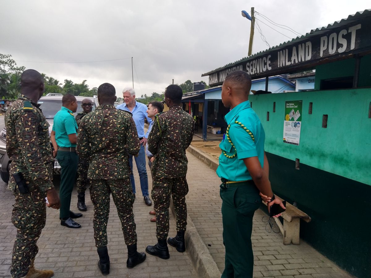 Ghanaian borders on focus ICMPD